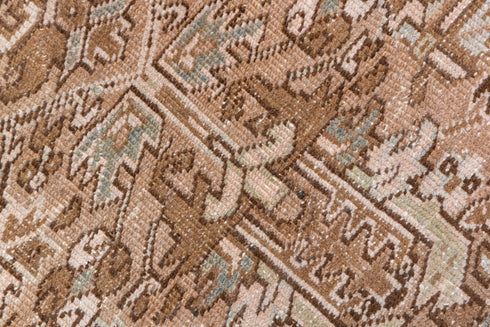 Antique Heriz Runner Rug (3' x 8')
